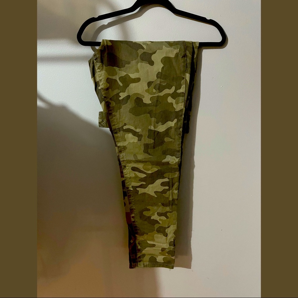 Camo Denim Jeans